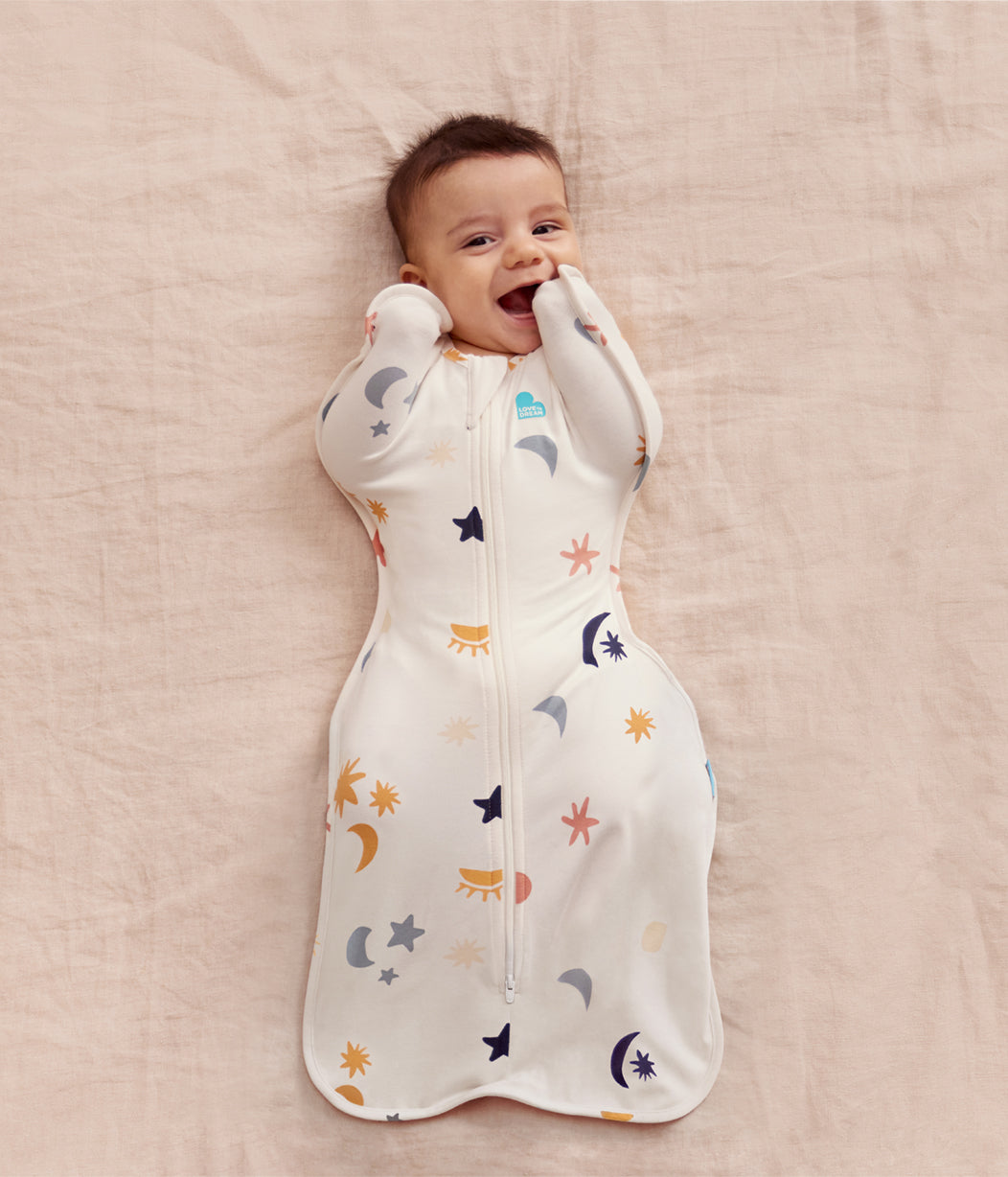 Newborn Essentials Bundle | Swaddle Up 1.0 TOG | Romper | Bodysuit | Bib | Towel | Burp