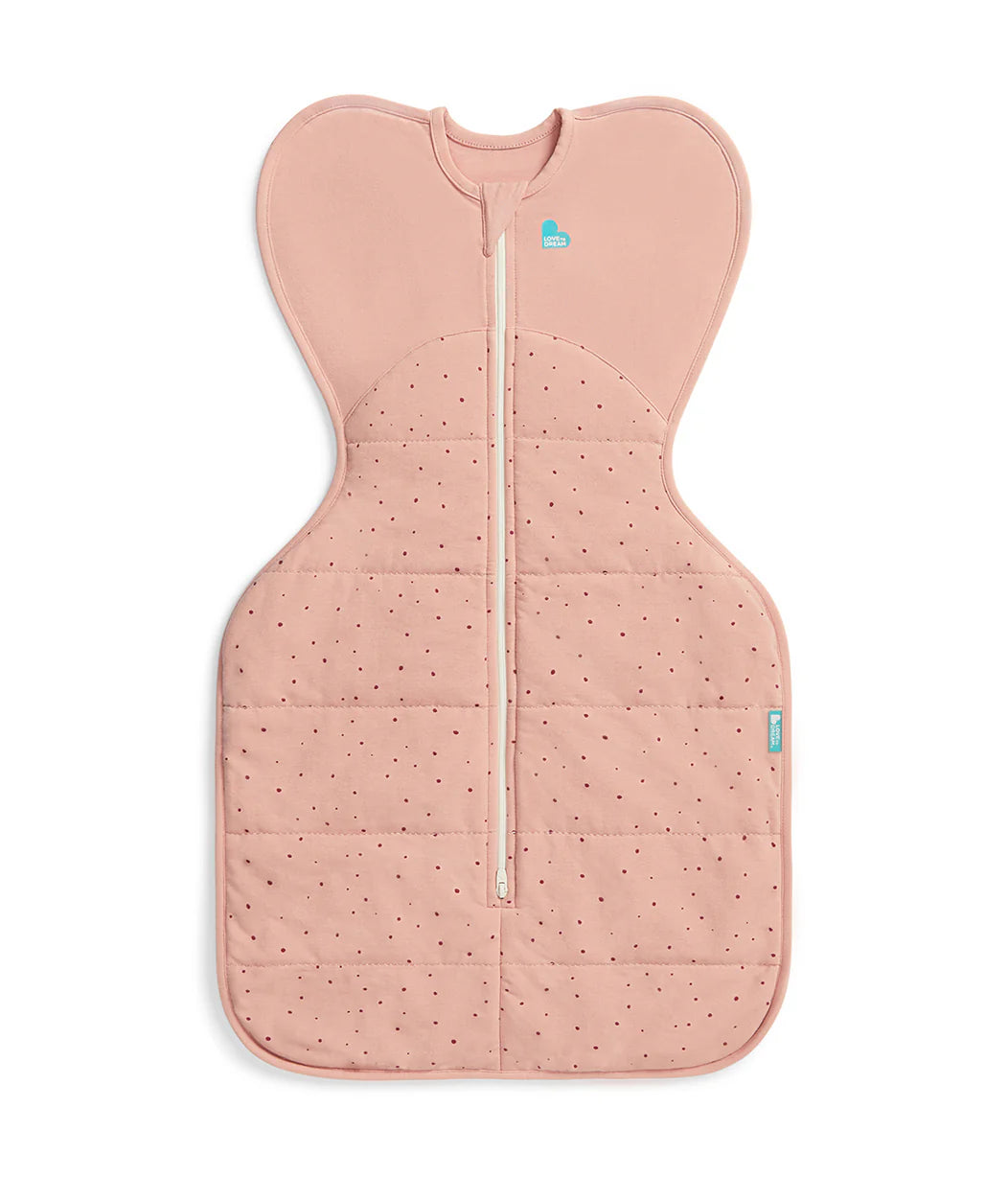 Swaddle Up Starter Bundle | 1.5 | 2.5 TOG | Oatmeal Twigs | Olive Bees | Rose Pebbles