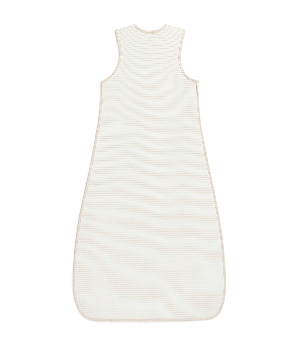 Sleep Bag Sleeveless 0.2 TOG Organic Cotton Tan Breton Stripe