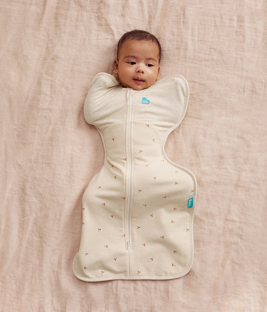 Swaddle Up Starter Bundle | 1.5 | 2.5 TOG | Oatmeal Twigs | Olive Bees | Blue Pebbles