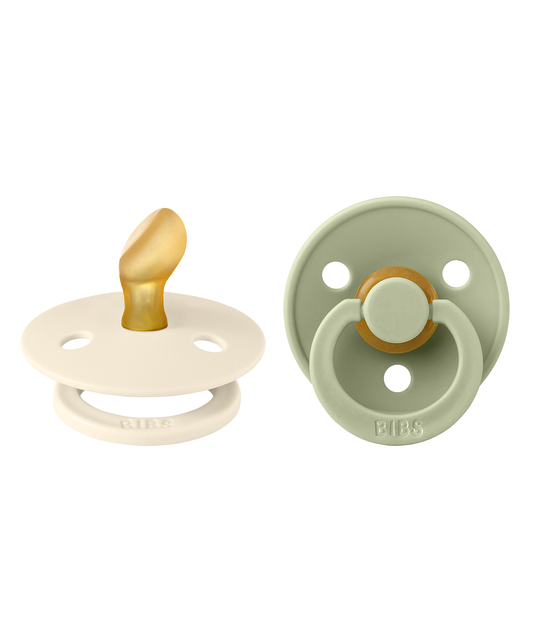 BIBS® Dummies 2 Pack Anatomical Ivory/Sage