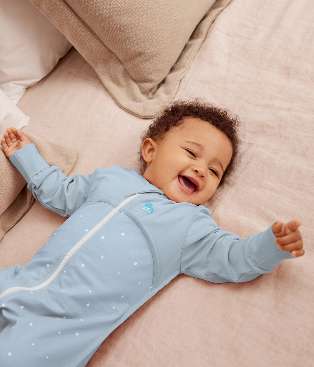 Sleep Suit & Pyjama Bundle | 1.0 TOG | Powder Blue Twinkle | Blue Turtally