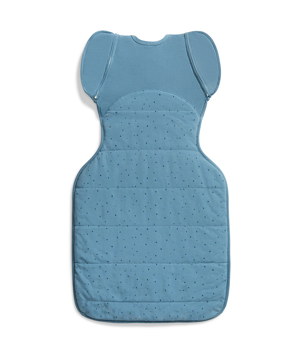 Swaddle Up™ Transition Bag 2.5 TOG Cotton Storm Blue Pebbles