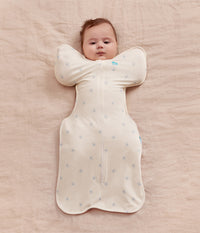 Swaddle Up™ 0.2 TOG Viscose from Bamboo Mist Blue Sunny