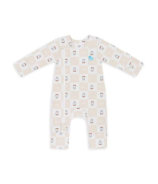 Romper Viscose from Bamboo Birch Miffy Checker
