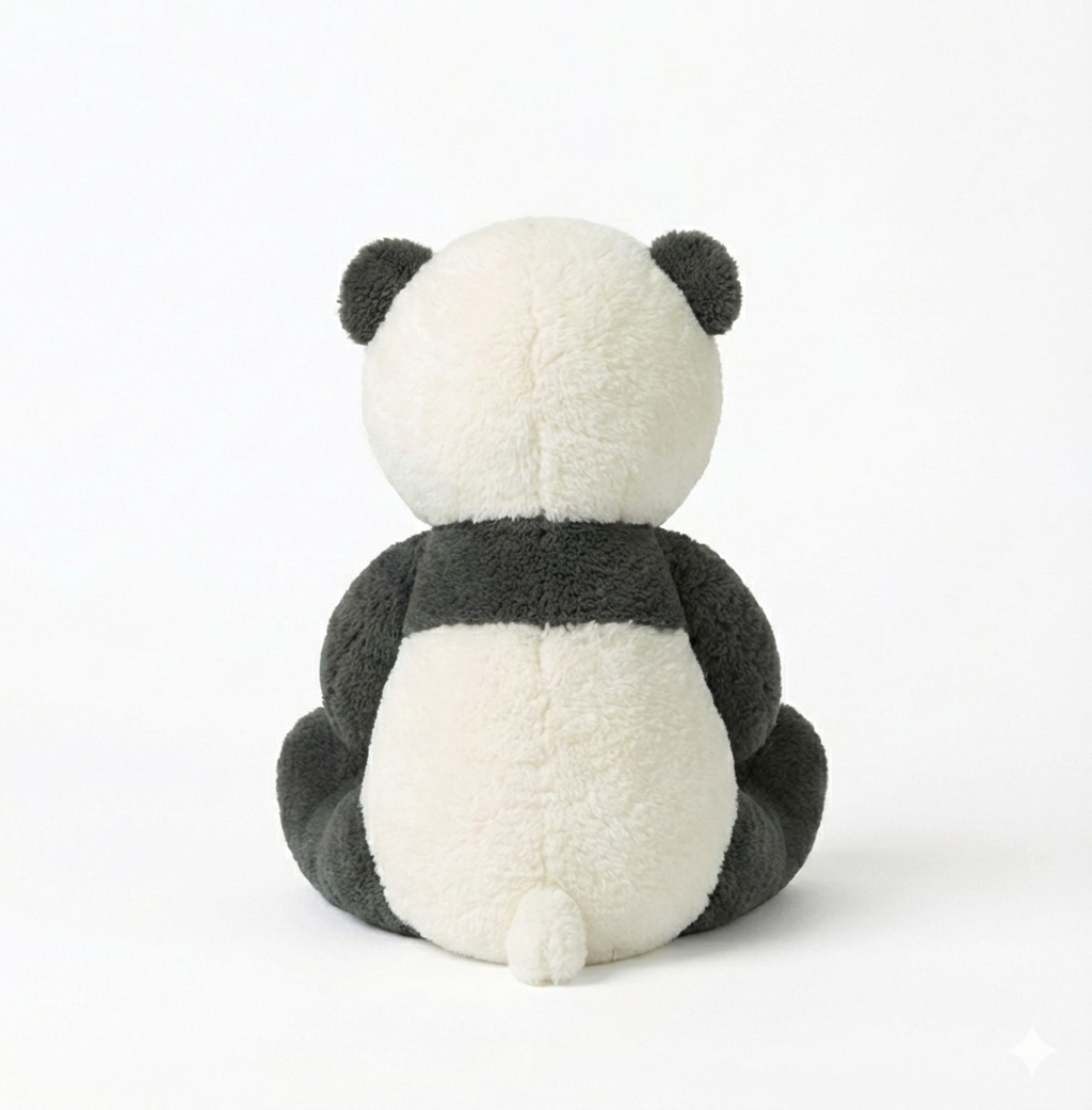 Plush Toy Panu the Panda Black & White 22cm WWF