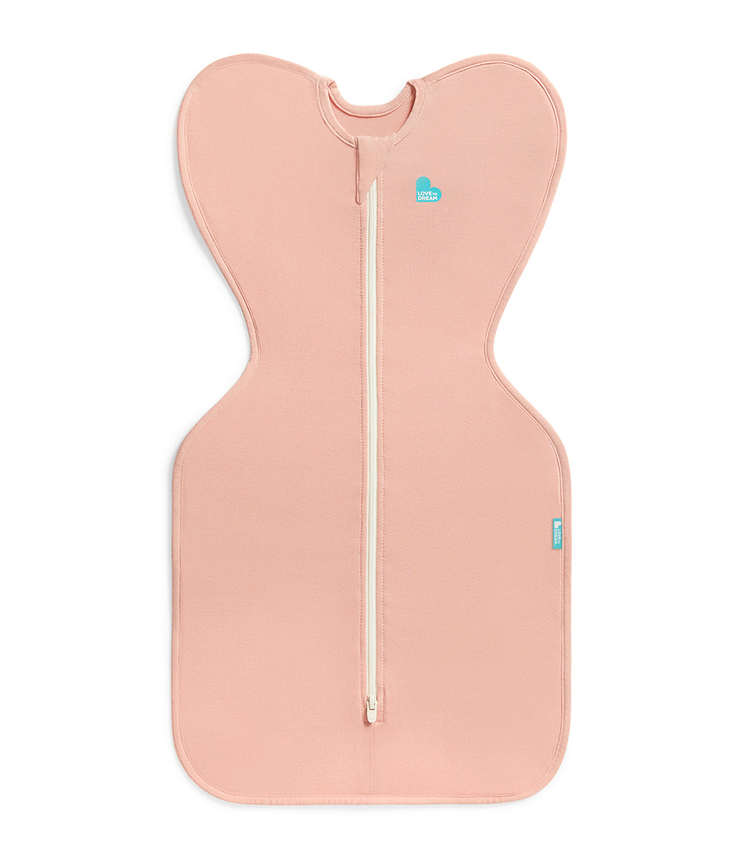 Swaddle Up™ 1.0 TOG Viscose from Bamboo Light Rose