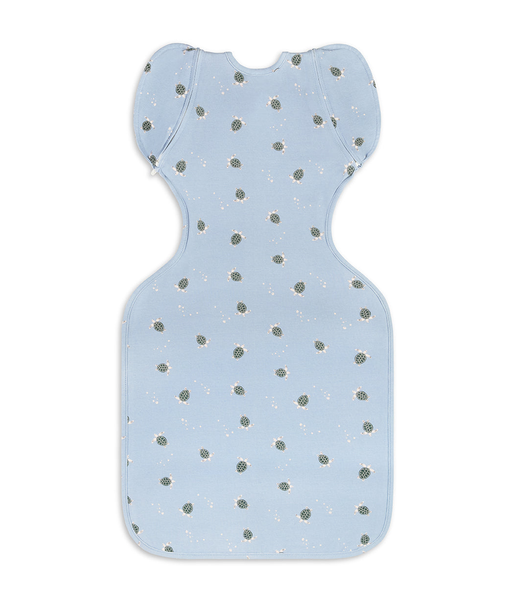 Swaddle Up™ Transition Bag 1.0 TOG Cotton Mist Blue Turtally