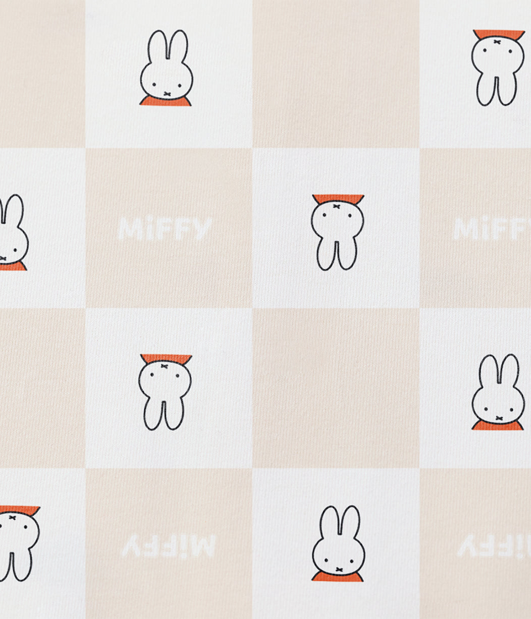 Romper Viscose from Bamboo Birch Miffy Checker