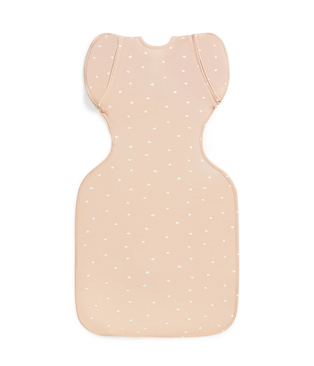 Swaddle Up™ Transition Bag 0.2 TOG Viscose from Bamboo Blush Hearts