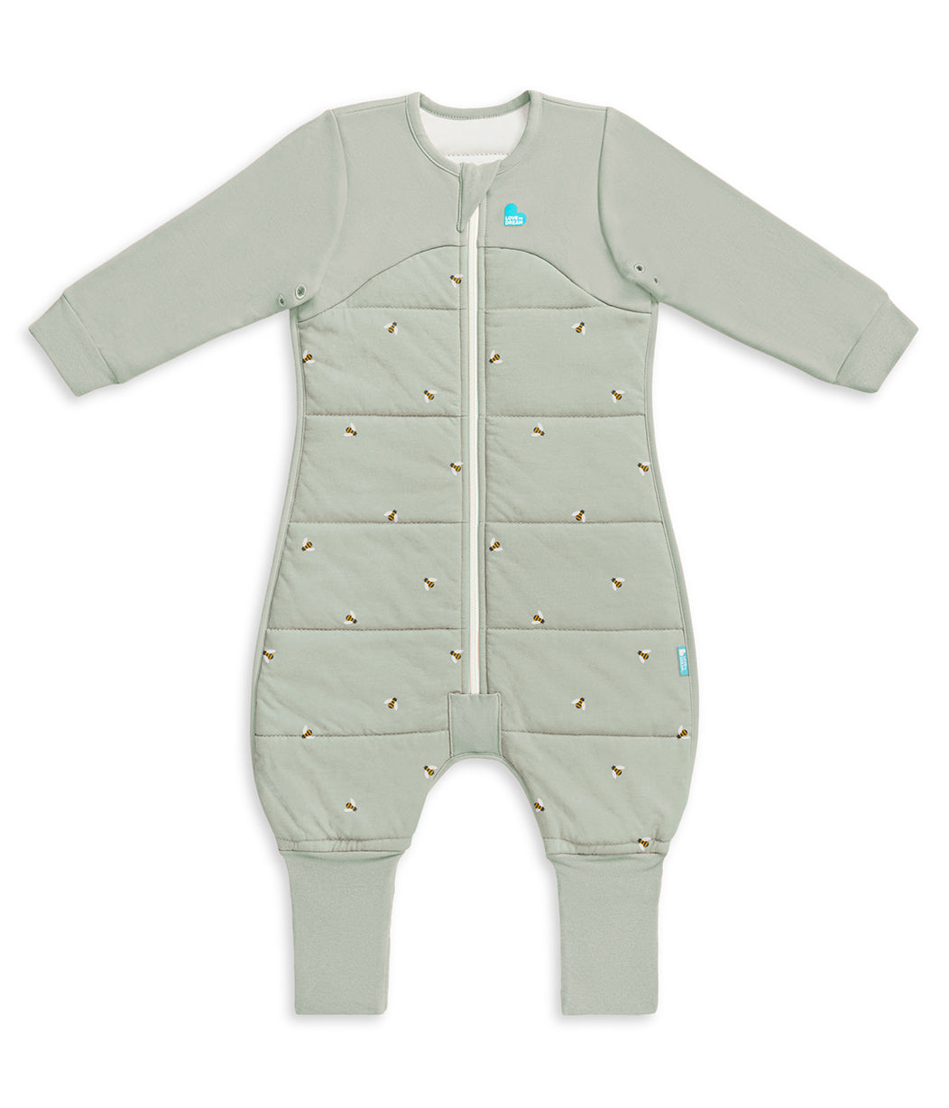 Sleep Suit Bundle | 2.5 | 3.5 TOG | Olive Bees | Oatmeal Bees | Forest Star Quilting