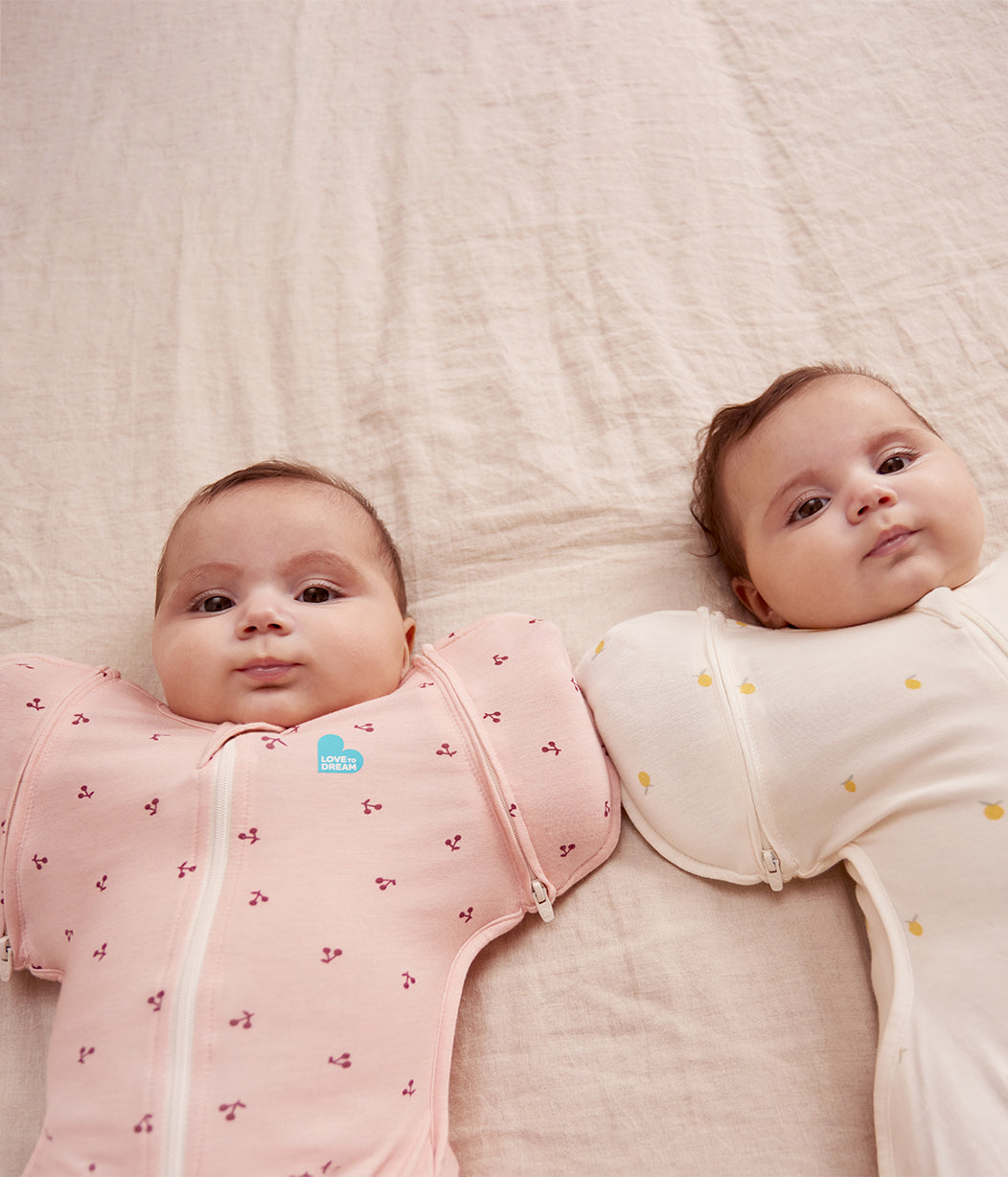Swaddle Up™ Transition Bag 1.0 TOG Viscose from Bamboo Blush Cherries