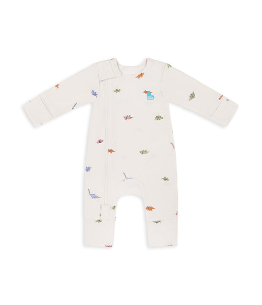Romper Viscose from Bamboo Cream Dino Snore