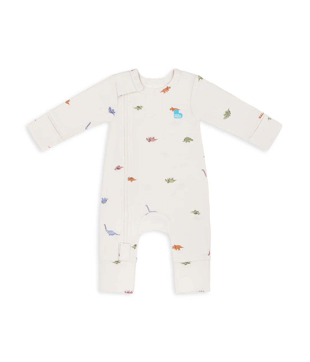 Transitioning & Romper | 1.0 TOG | Bamboo | Powder Blue Twinkle | Cream Dino Snore