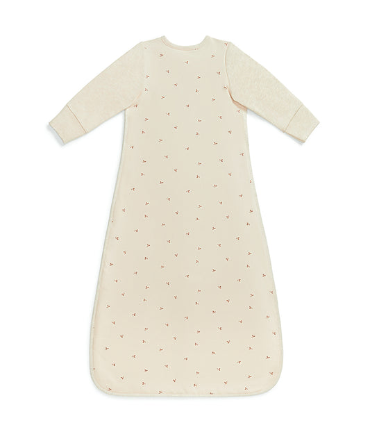 Sleep Bag Long Sleeve 1.5 TOG Cotton Oatmeal Twigs