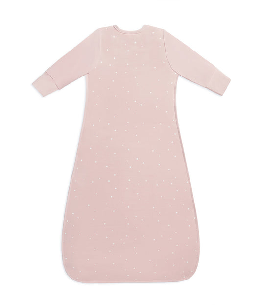 Sleep Bag Long Sleeve 1.0 TOG Cotton Powder Pink Twinkle