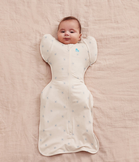 Swaddle Up™ Transition Bag 0.2 TOG Viscose from Bamboo Mist Blue Sunny