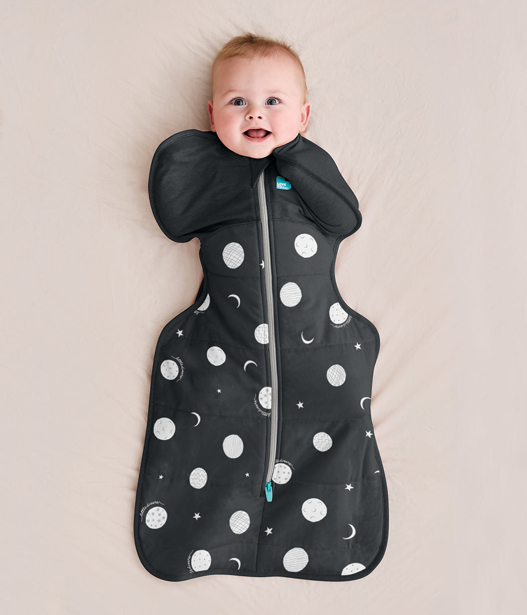 Swaddle Up Starter Bundle | 2.5 TOG | Charcoal Little Dreamer | White Dreamer | Charcoal Lamb