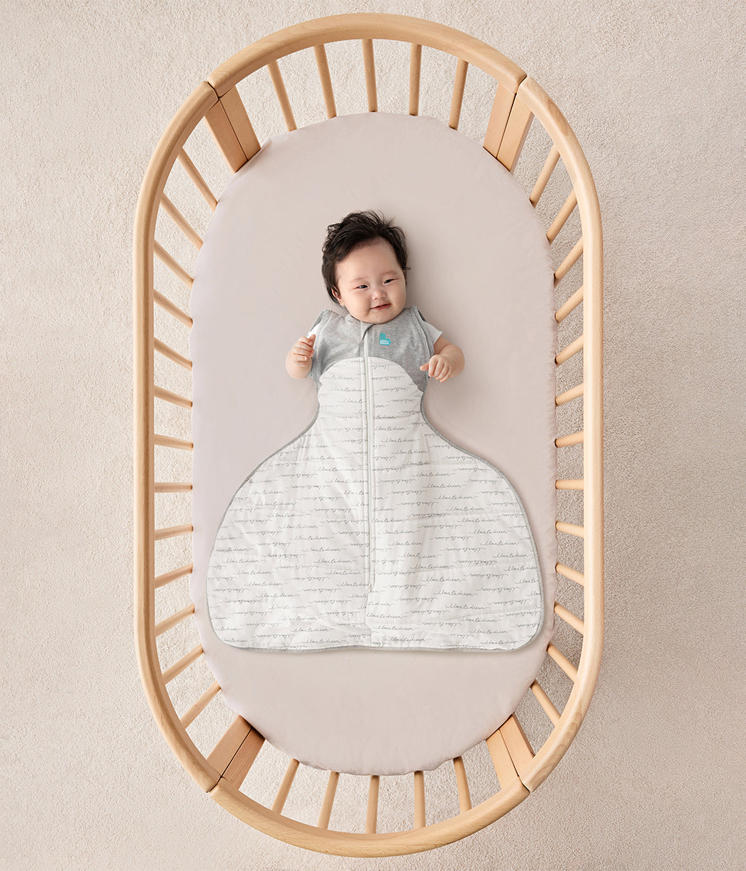 Swaddle Up™ Transition Bag Hip Harness 2.5 TOG Cotton White Dreamer