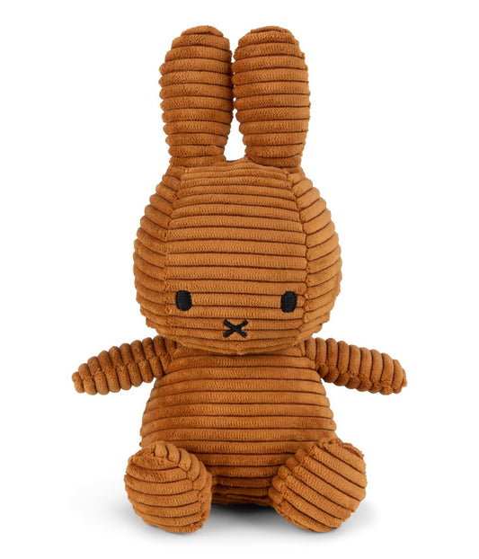 Miffy Eco Plush Toy 23 cm Corduroy Cinnamon