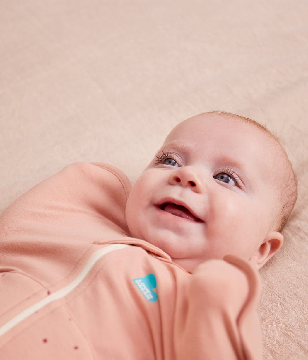 Swaddle Up™ 2.5 TOG Cotton Rose Pebbles