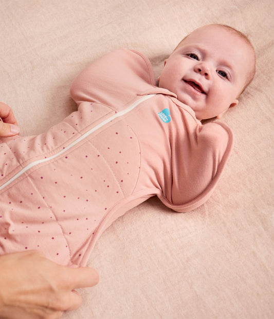 Swaddle Up™ 2.5 TOG Cotton Rose Pebbles