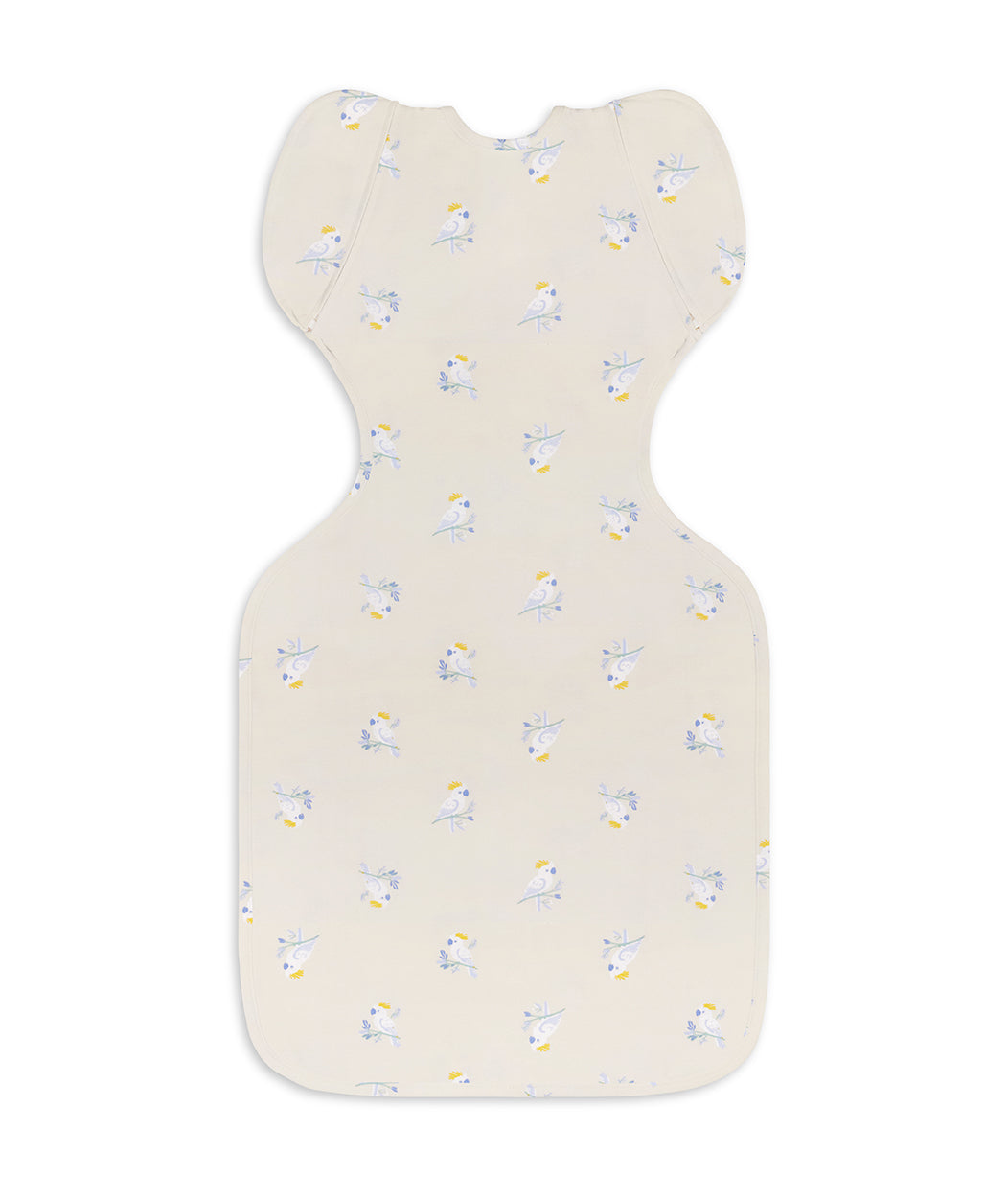 Swaddle Up™ Transition Bag 1.0 TOG Cotton Cream Cockatoos