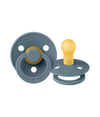 BIBS® Dummies 2 Pack Round Petrol